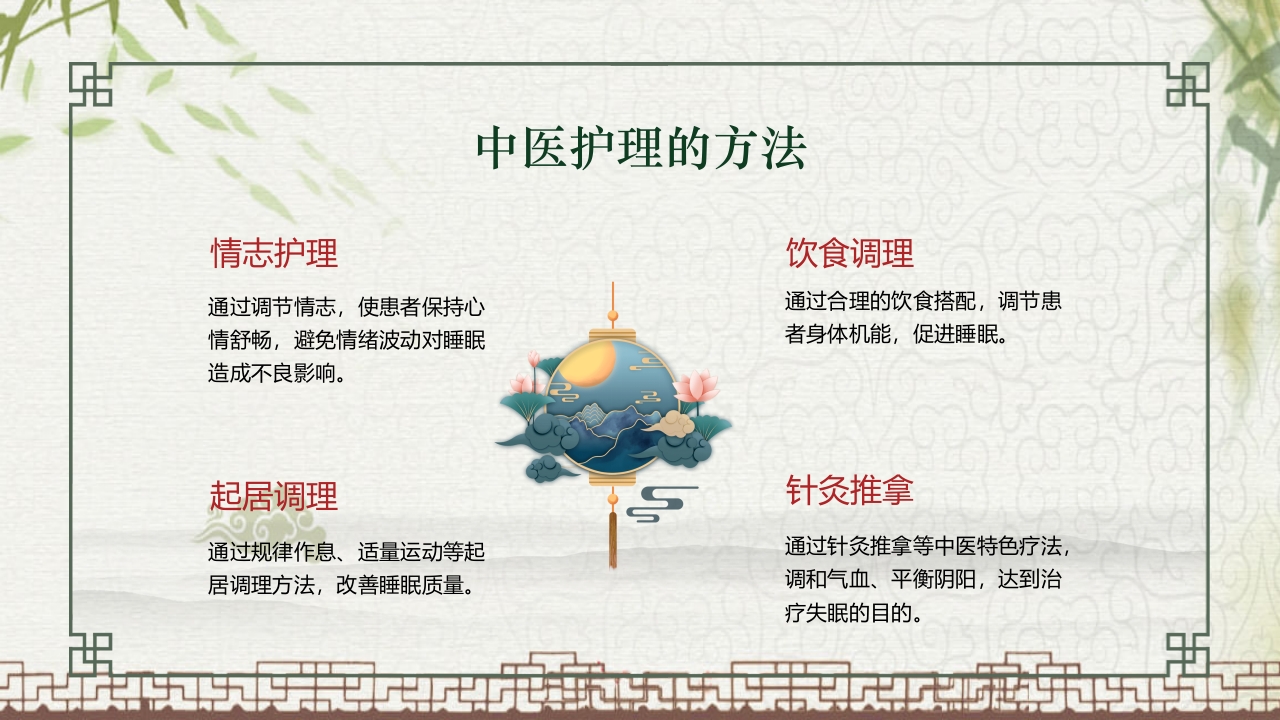 中国风不寐中医护理培训PPT课件10