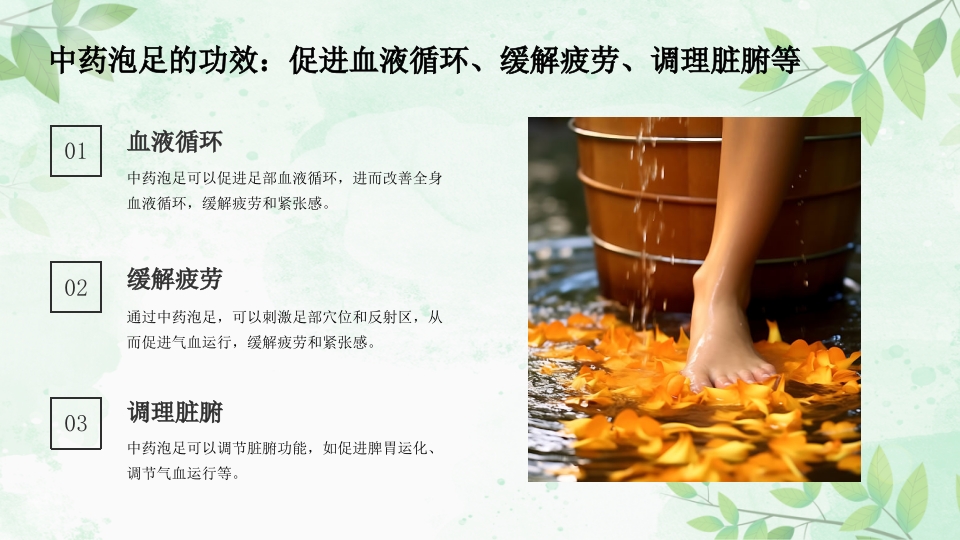 中药泡足PPT课件13