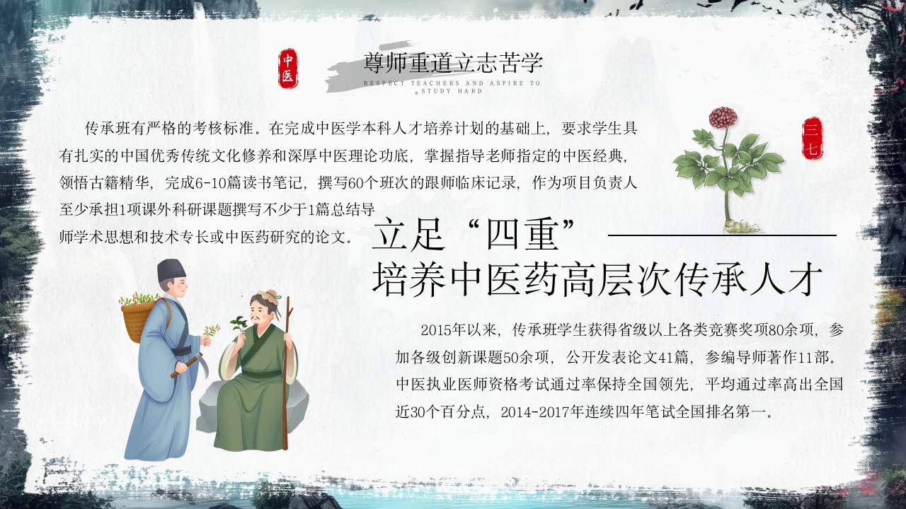 拜师学礼师承中医PPT课件21