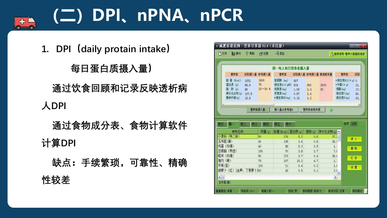 腹膜透析充分性的常用指标及计算PPT课件36