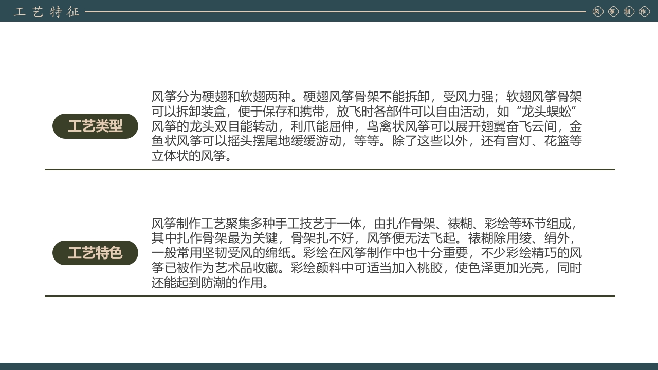 中国风风筝制作技艺PPT课件14