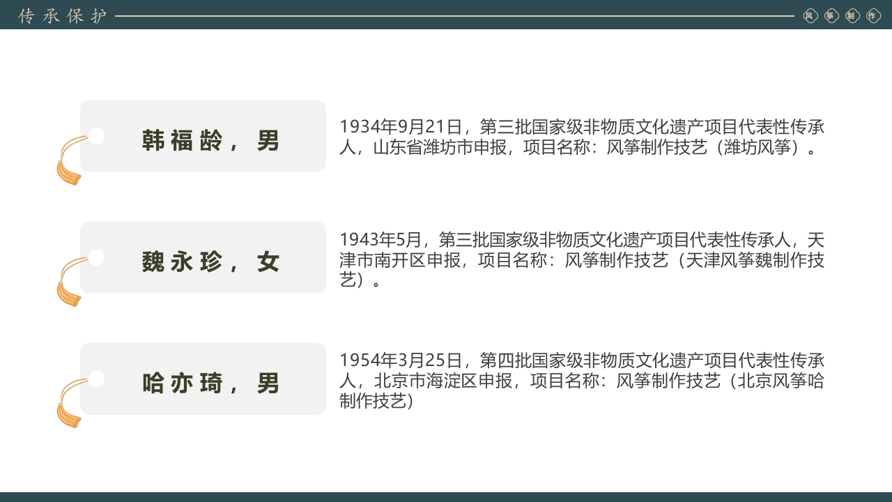 中国风风筝制作技艺PPT课件25
