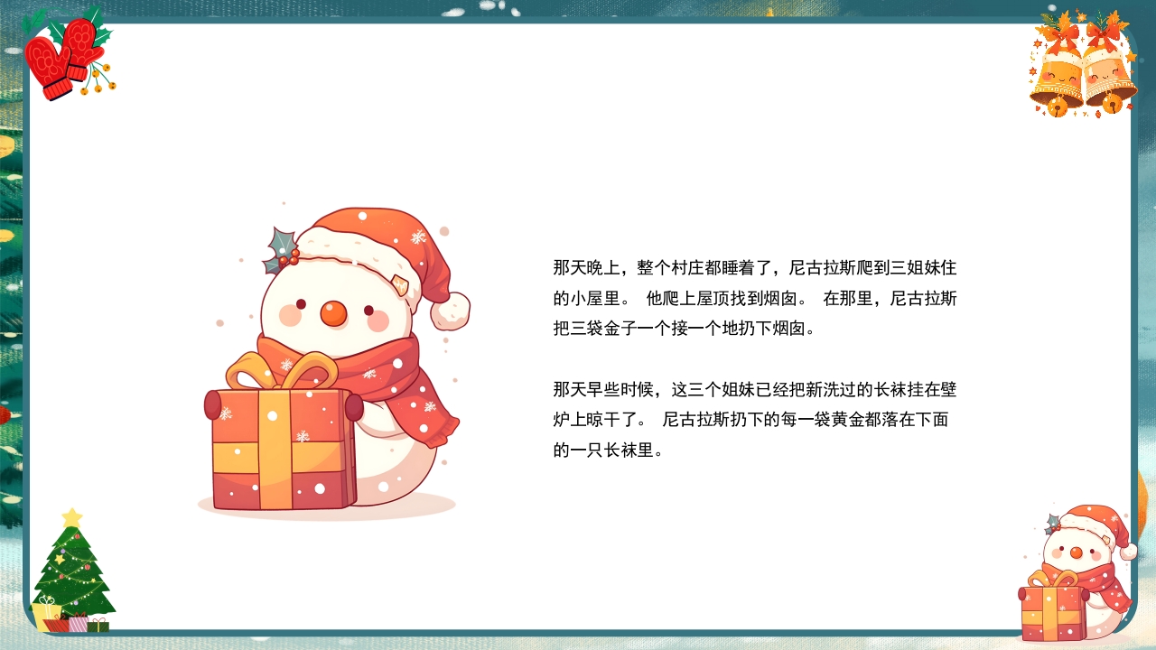 圣诞节圣诞老人传说PPT课件14