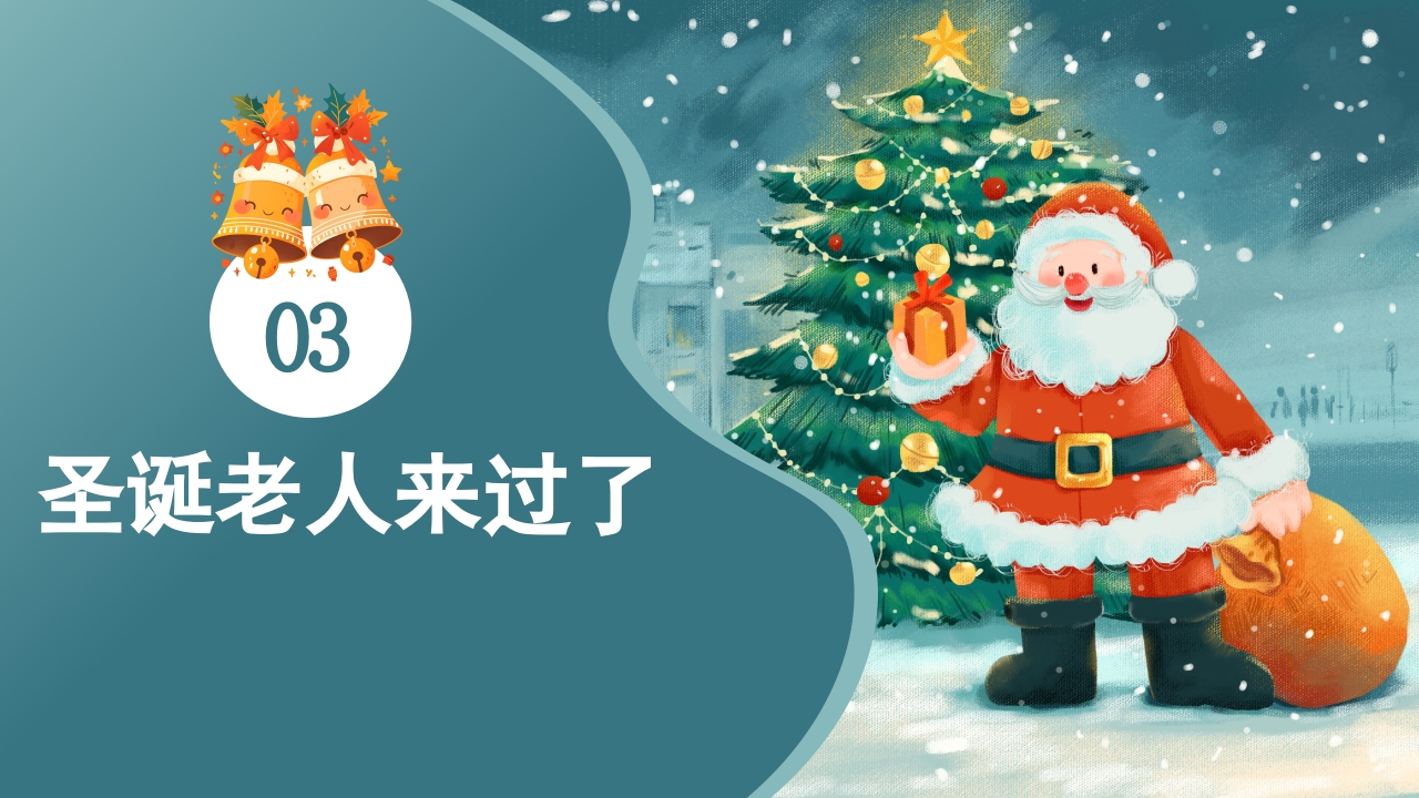 圣诞节圣诞老人传说PPT课件18