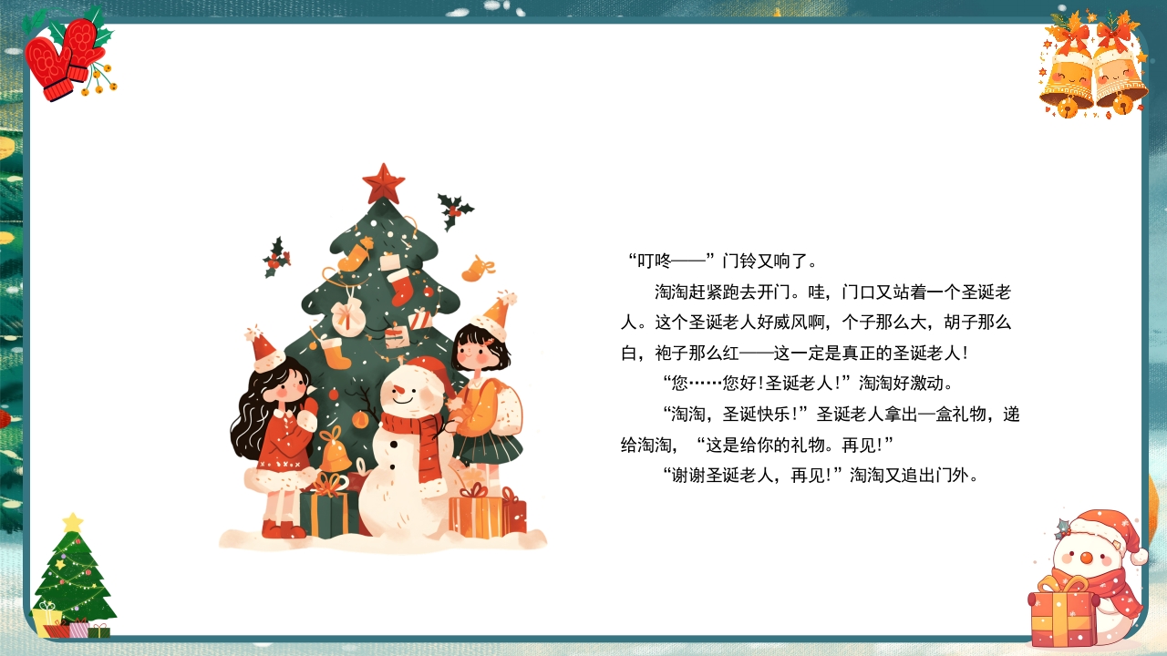 圣诞节圣诞老人传说PPT课件23