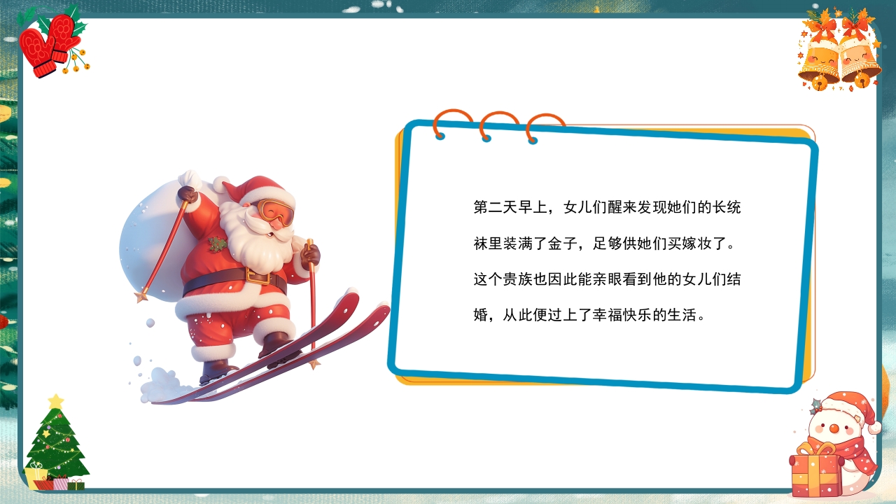 圣诞节圣诞老人传说PPT课件7