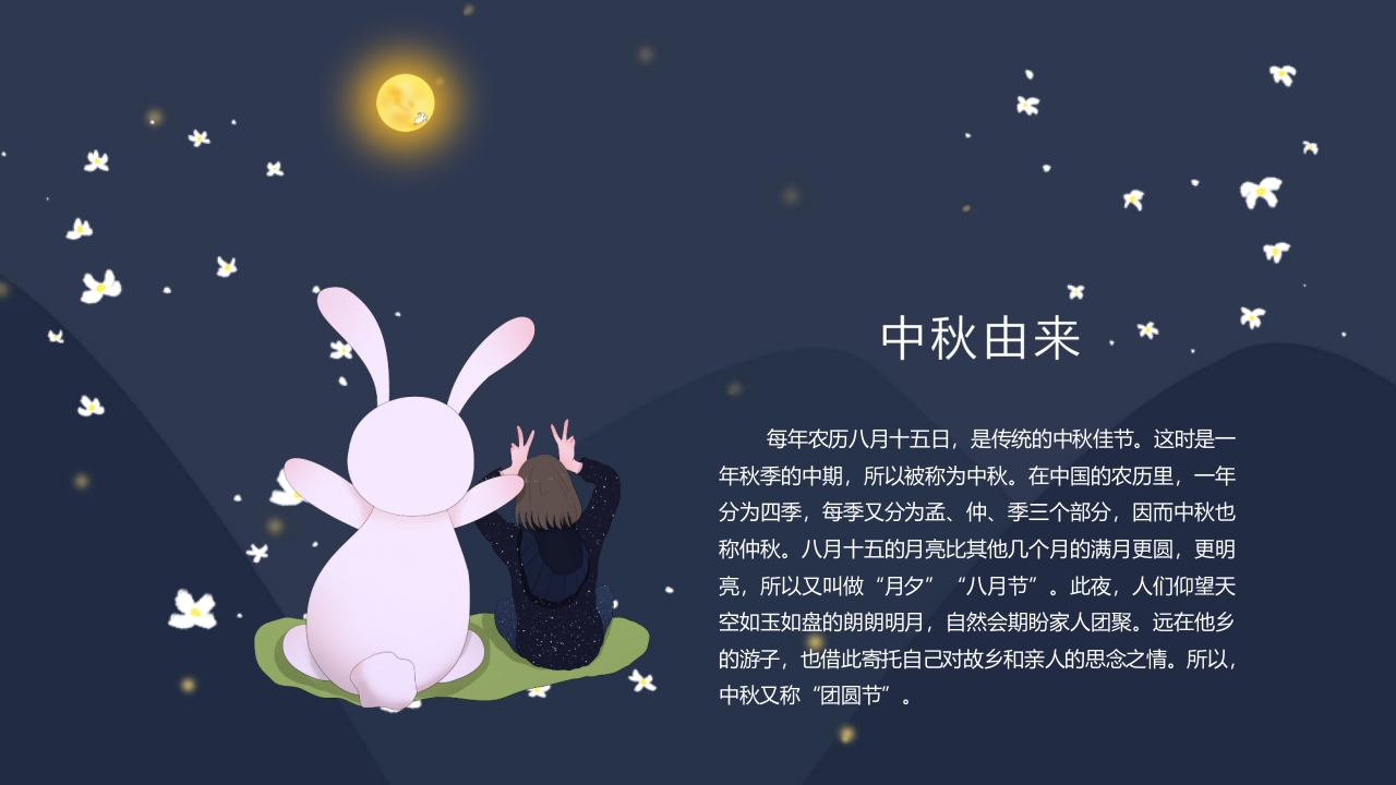 “浓情中秋”中秋节节日介绍PPT课件5