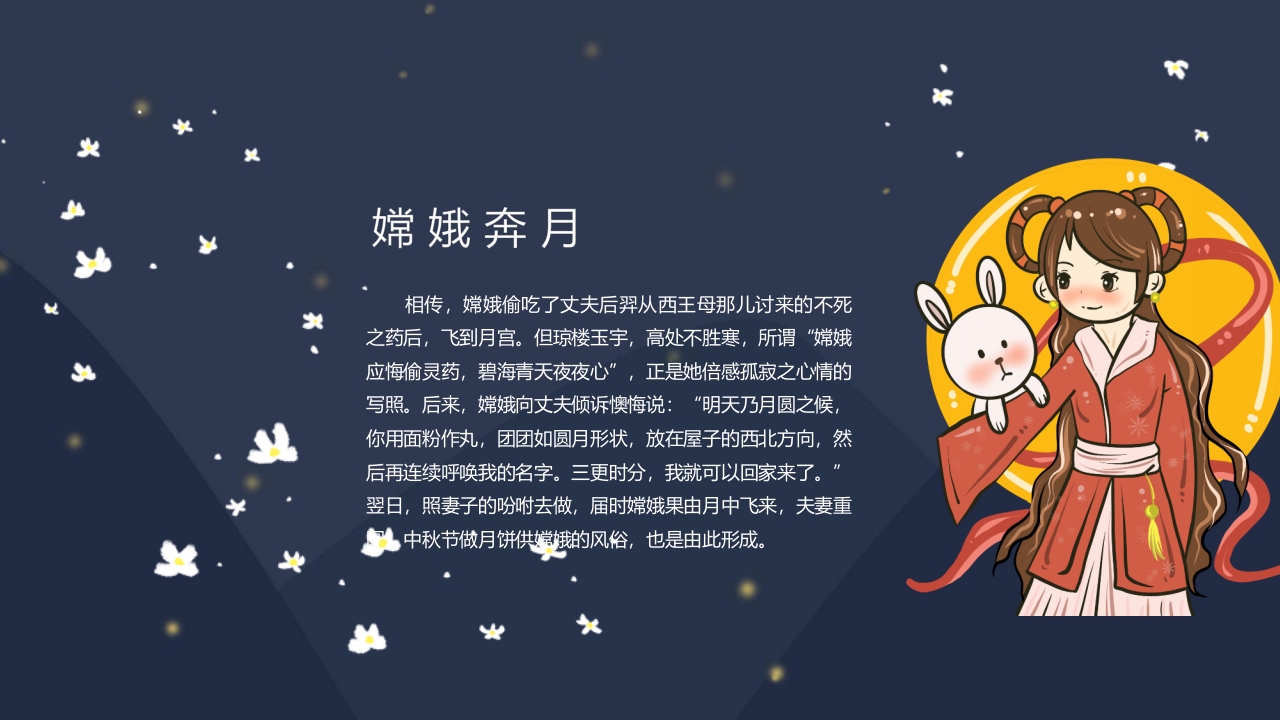 “浓情中秋”中秋节节日介绍PPT课件7