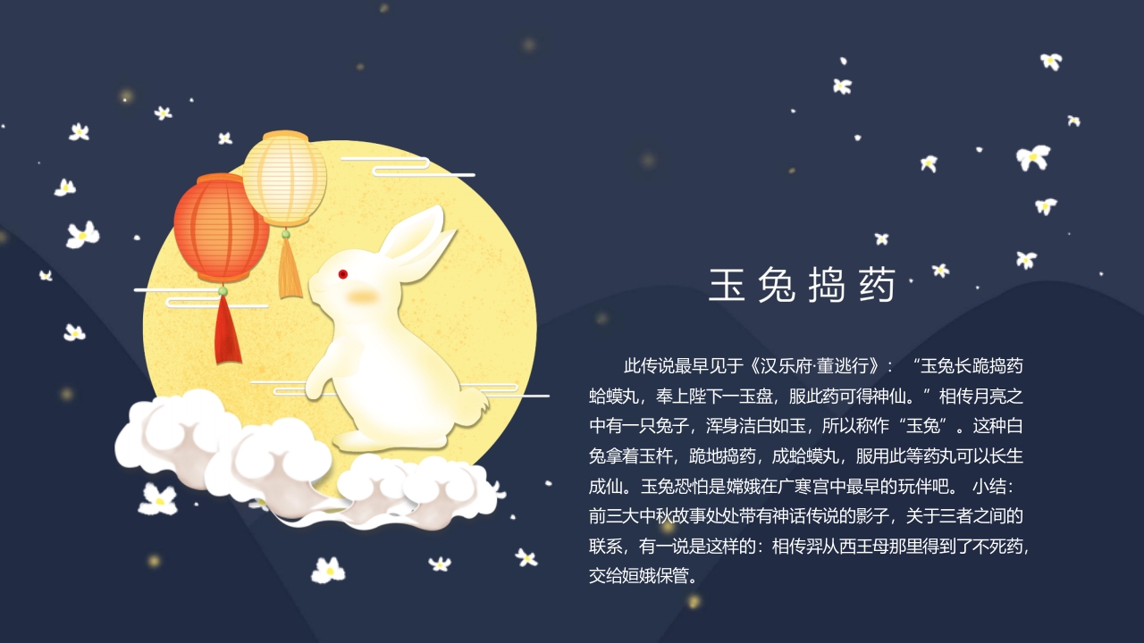 “浓情中秋”中秋节节日介绍PPT课件9