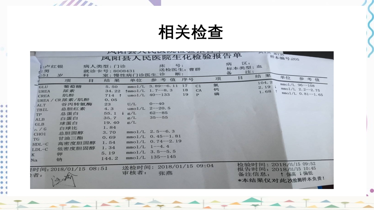 血液透析患者心力衰竭护理查房PPT课件15