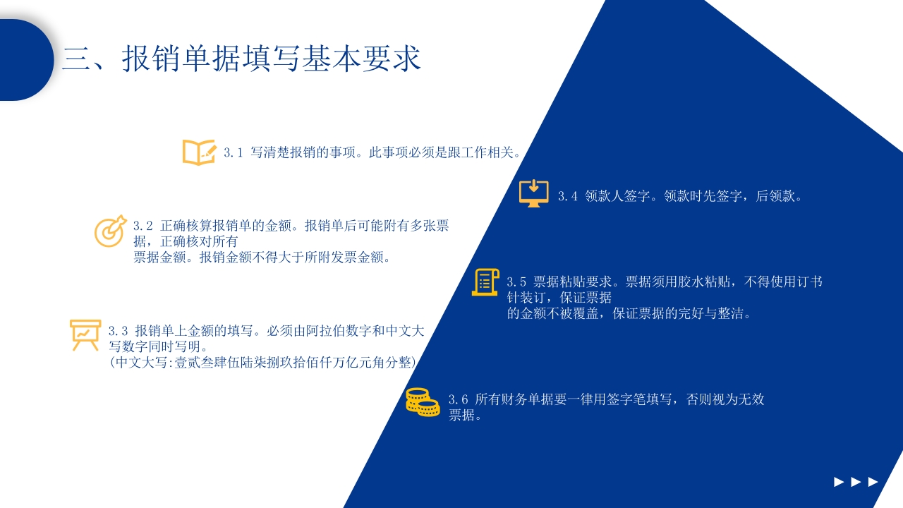 商务风企业财务报销制度培训PPT课件11