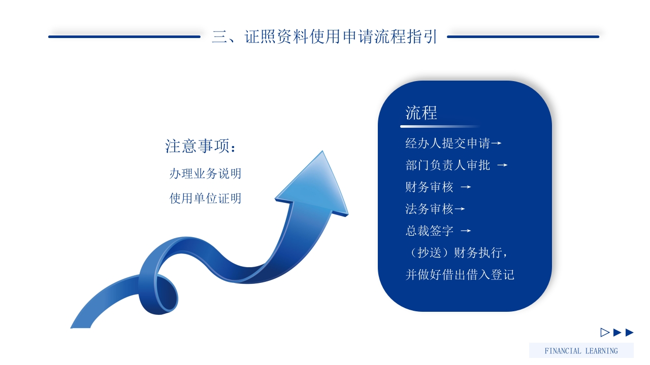 商务风企业财务报销制度培训PPT课件15