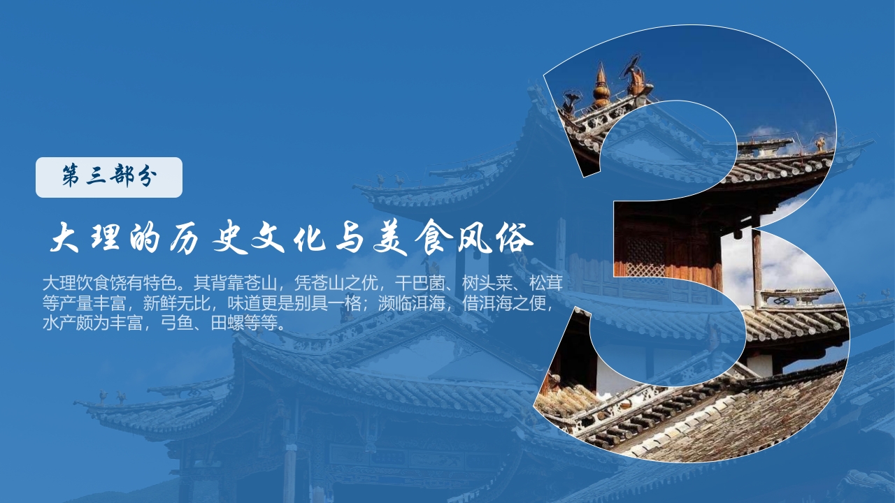 云南大理城市旅游宣传PPT课件12