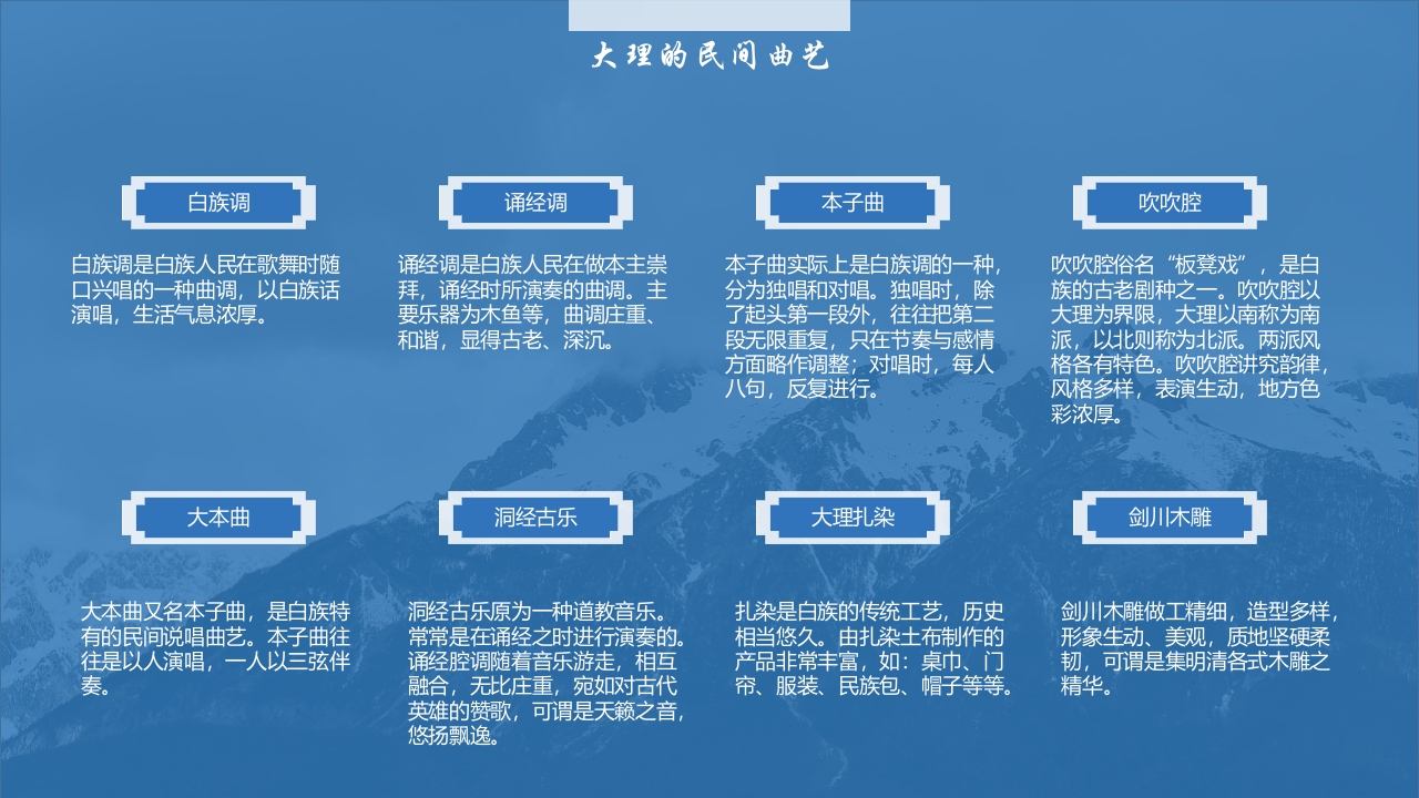 云南大理城市旅游宣传PPT课件13