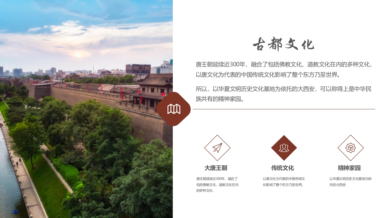 古城西安城市介绍旅游宣传PPT课件6