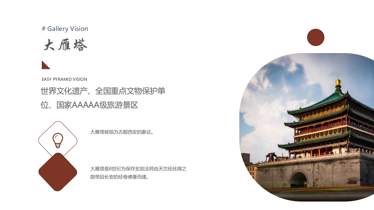 古城西安城市介绍旅游宣传PPT课件9
