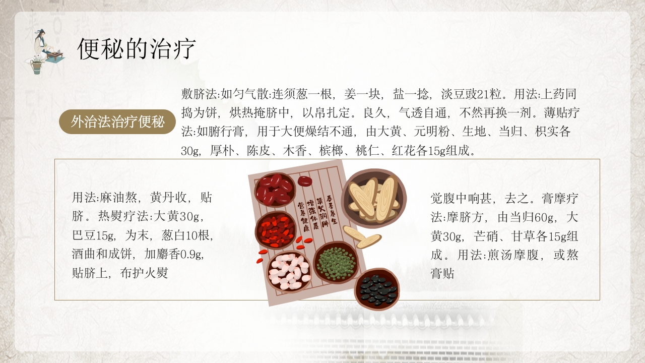 便秘的中医护理PPT课件17