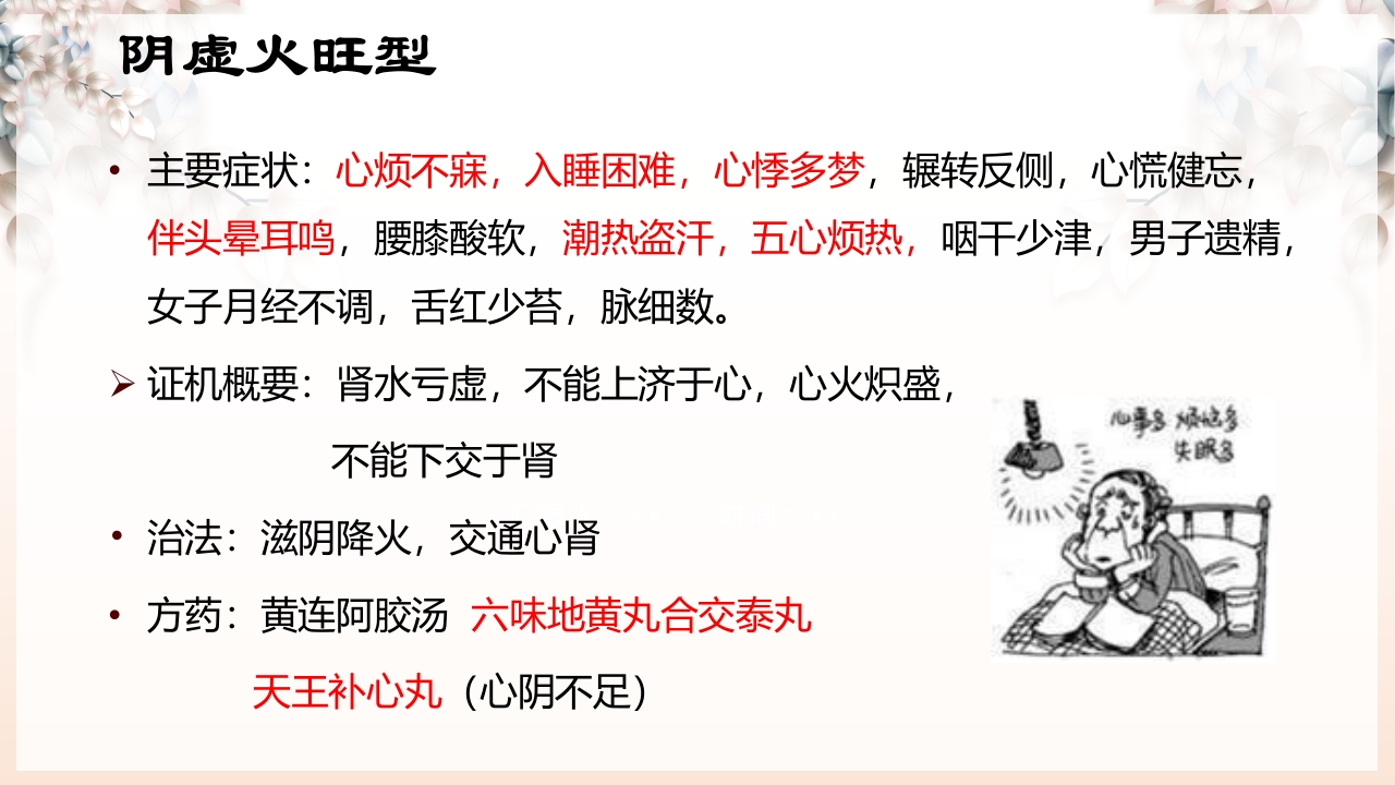 不寐的中医辨证治疗ppt课件39