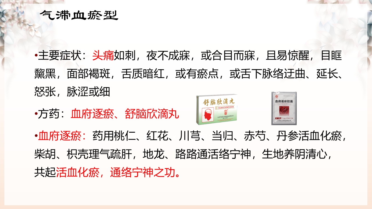 不寐的中医辨证治疗ppt课件48