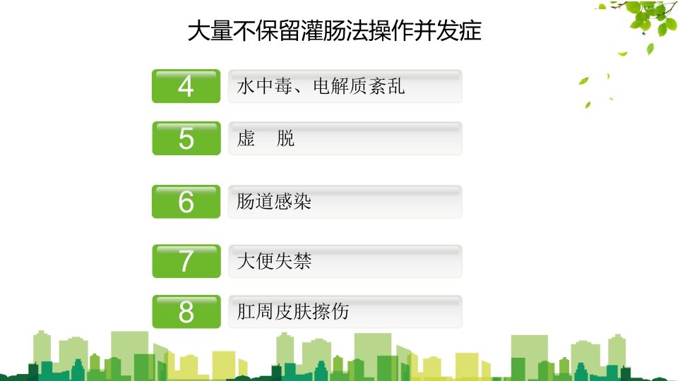 灌肠并发症处理PPT课件4