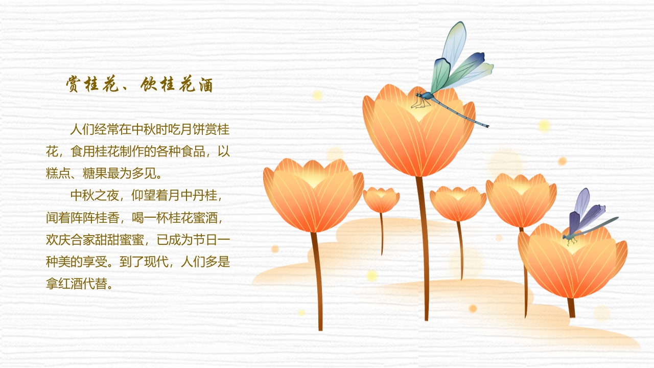 孔明灯背景的中秋佳节节日介绍PPT课件12