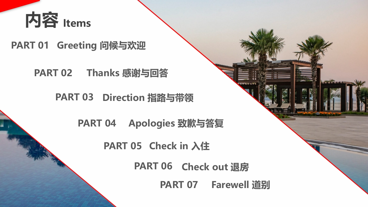 酒店基础英语培训PPT课件2