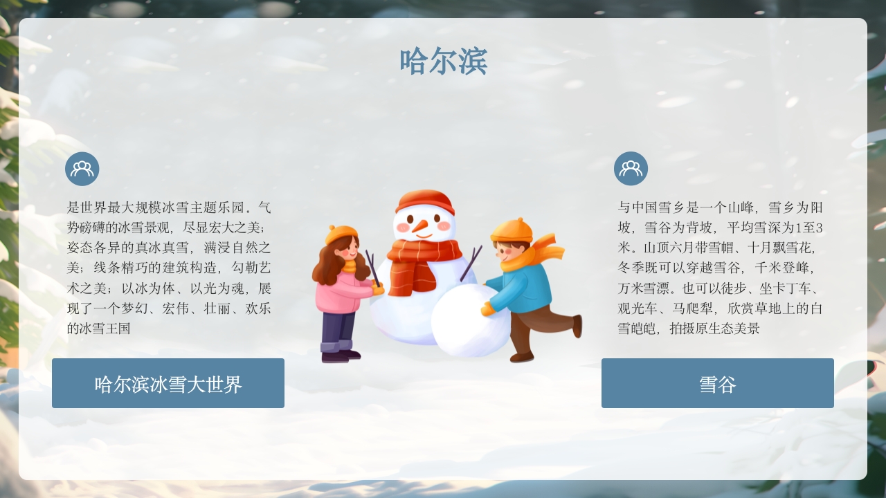 冬季旅游11个推荐地PPT课件13