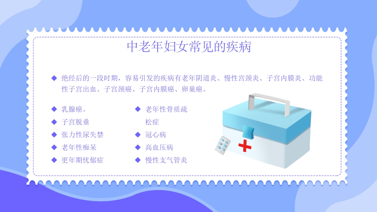 更年期妇女保健知识培训PPT课件20