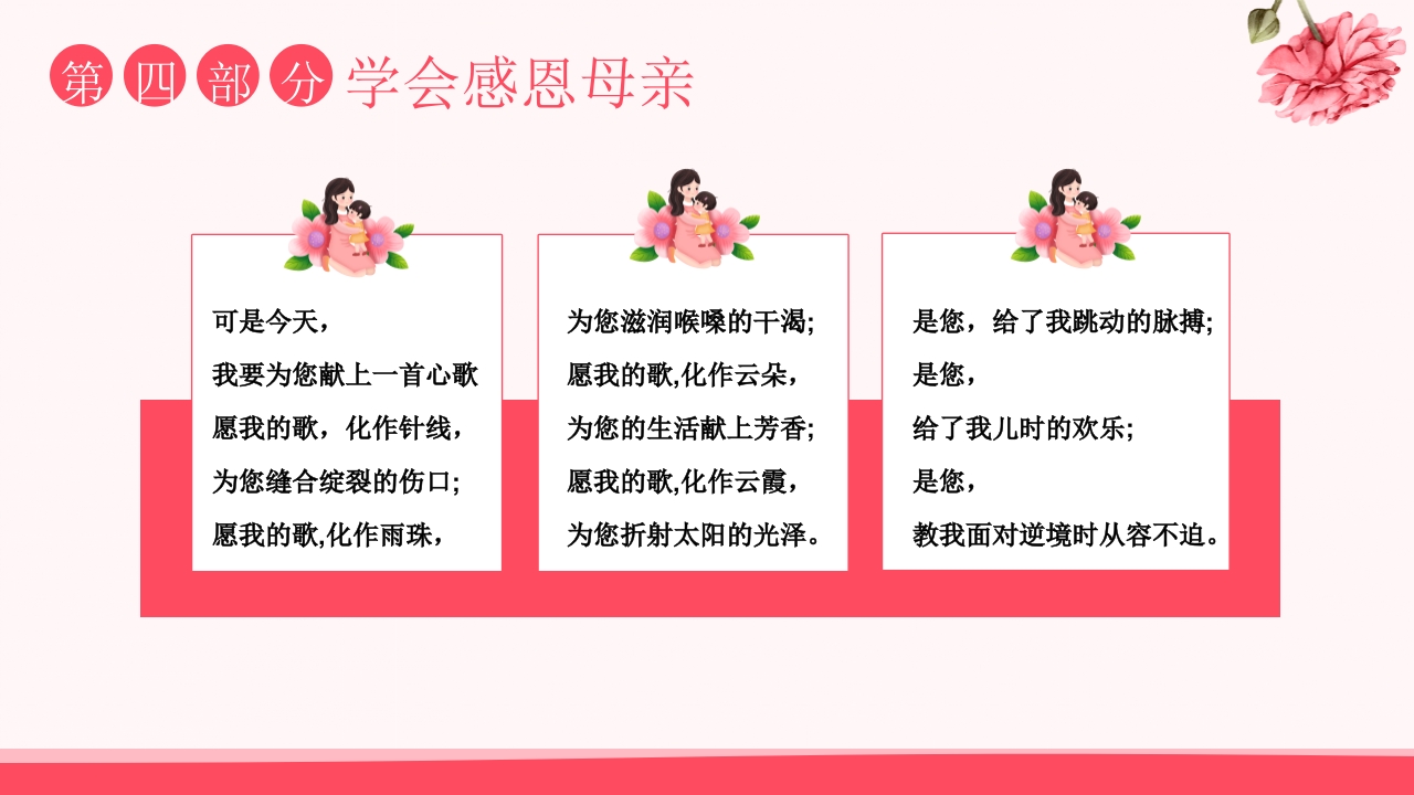 “致敬了不起的她”国际妇女节主题班会PPT课件22