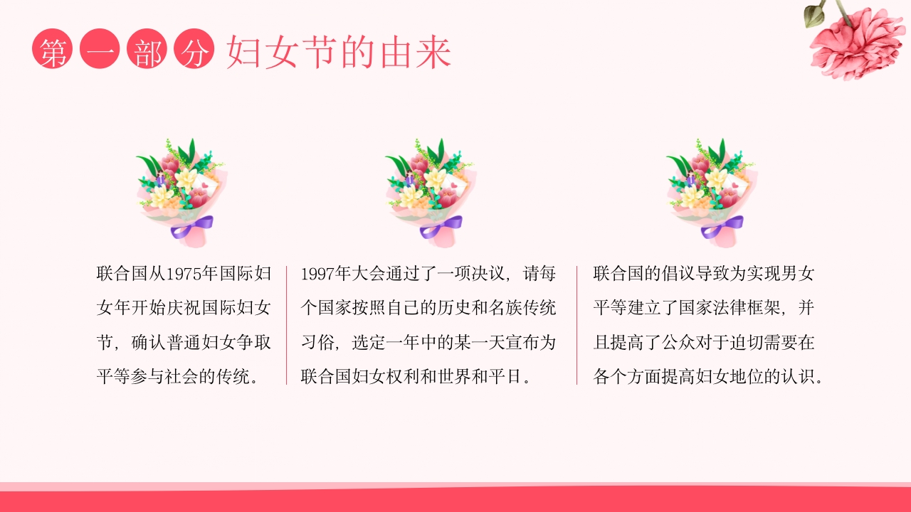 “致敬了不起的她”国际妇女节主题班会PPT课件7