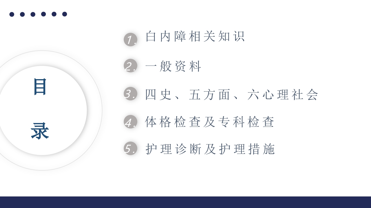 白内障护理教学查房PPT课件2