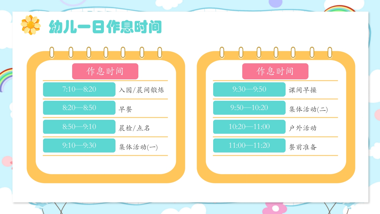 幼儿园期末家长会PPT课件12