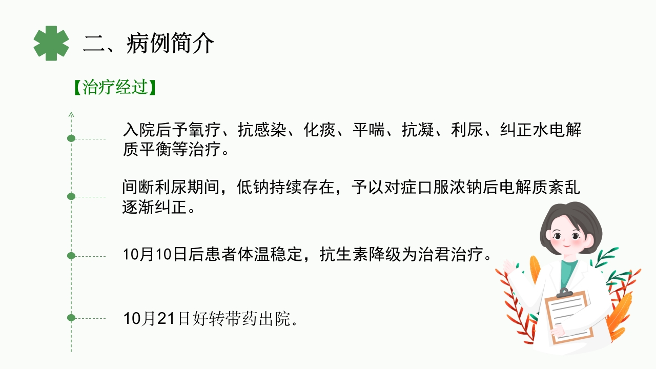 一例重症肺炎·Ⅰ型呼吸衰竭合并心功能不全患者的护理体会PPT课件8