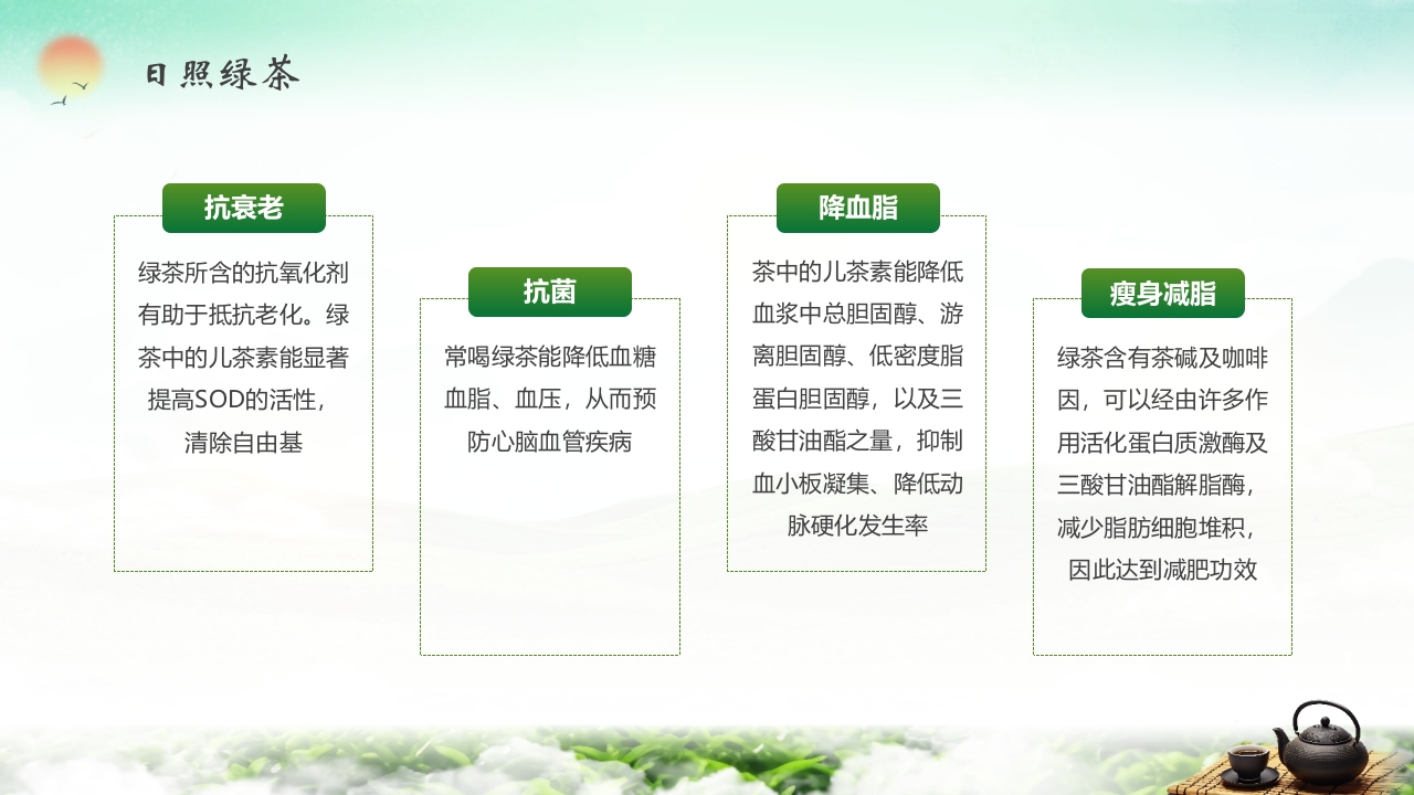 “茶道天然品味不凡”茶叶相关知识培训介绍PPT课件11