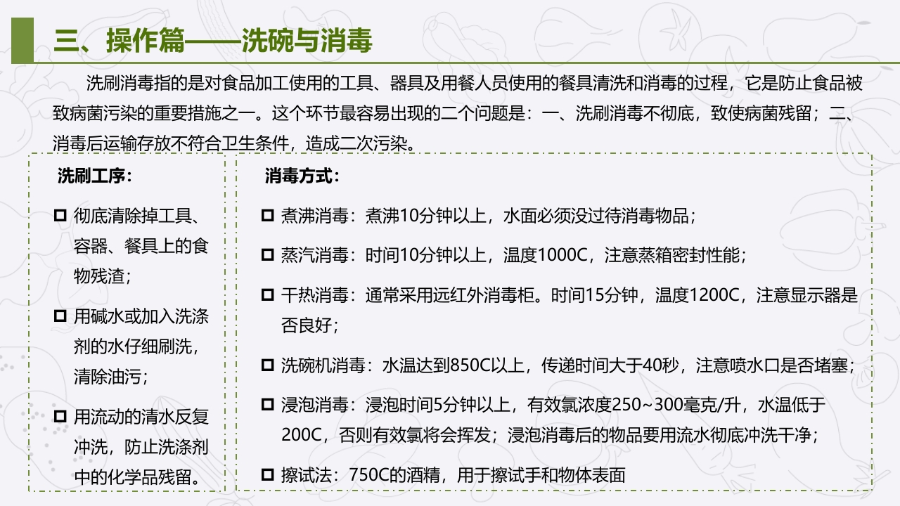 学校食堂食品安全管理与操作规范培训PPT课件22