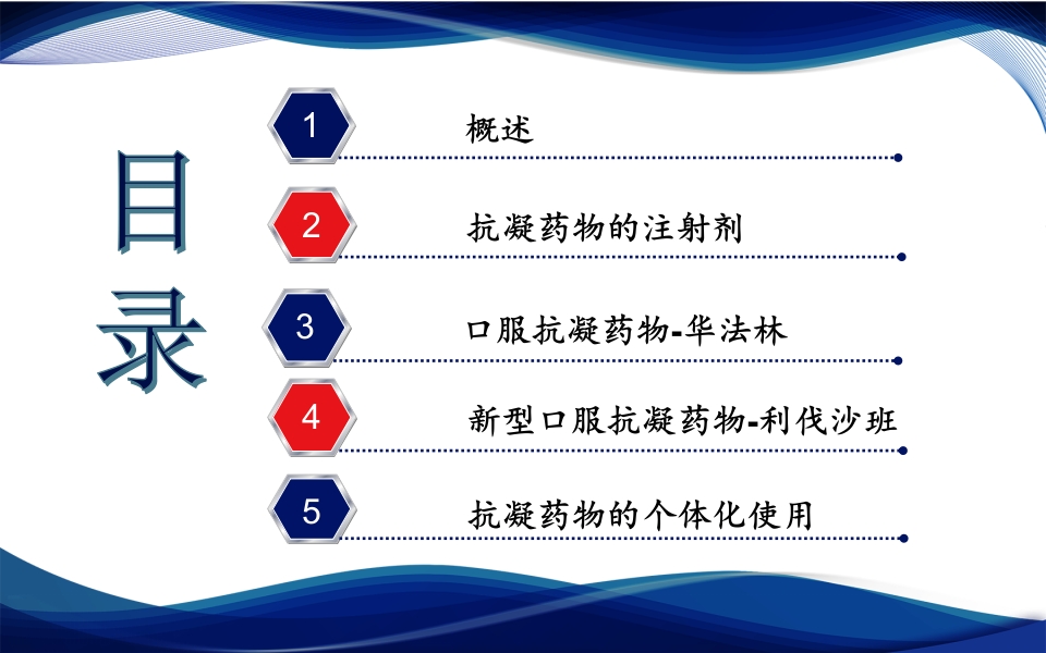 抗凝药物的合理使用PPT课件2