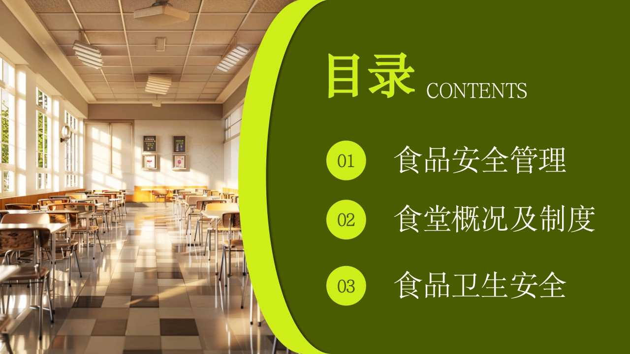 学校食堂食品安全培训PPT课件2