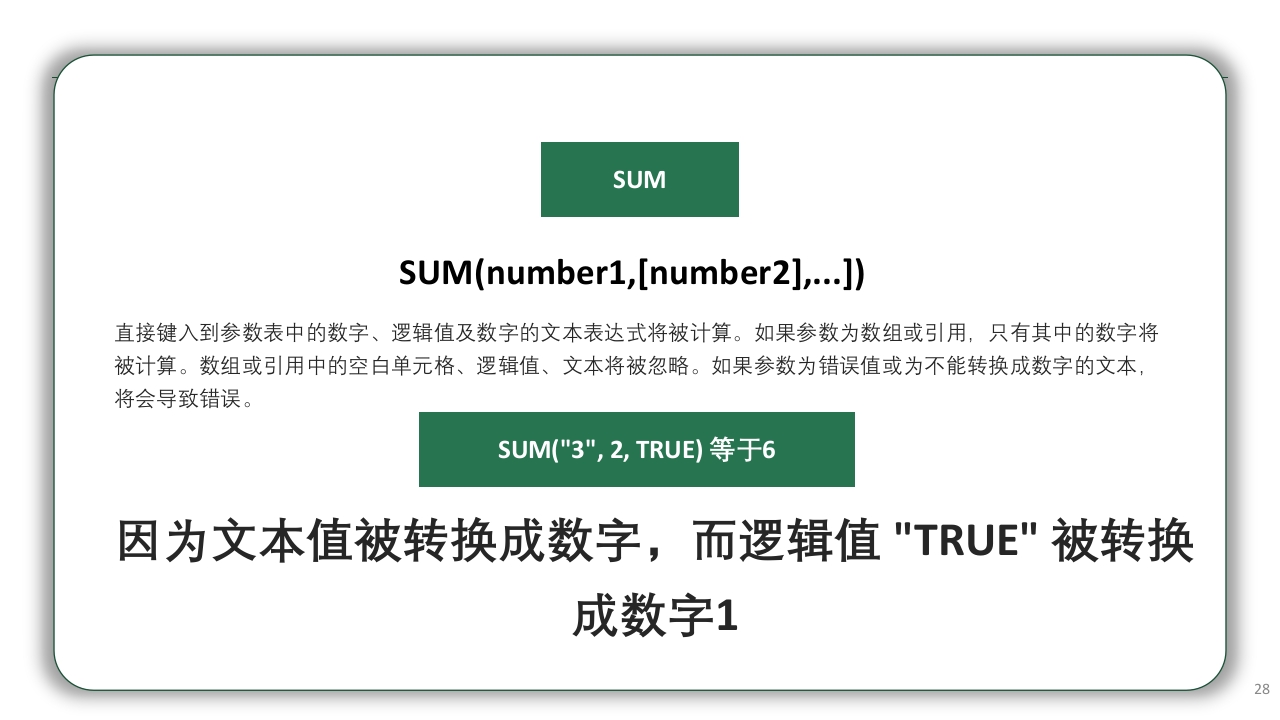 Excel基础操作知识培训PPT课件28