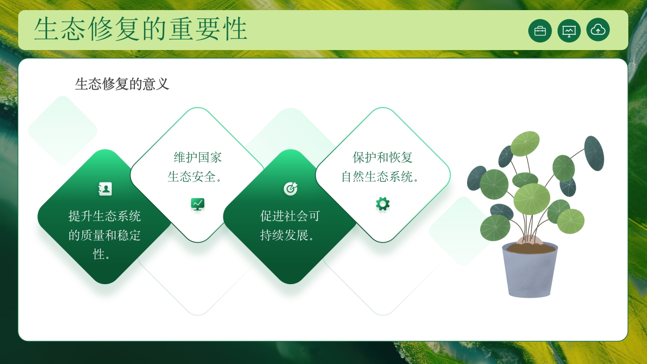 生态修复培训保护生态技术培训PPT课件7
