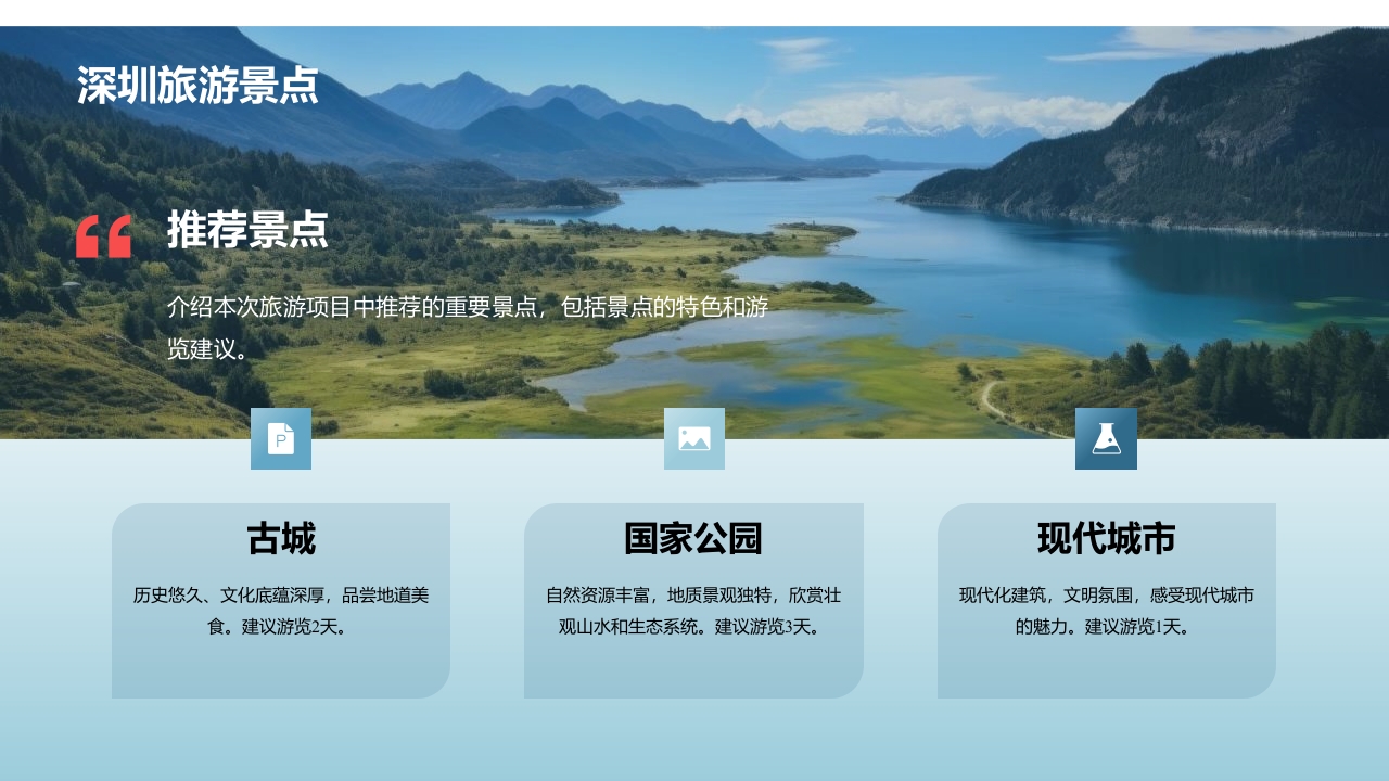 深圳城市旅游攻略PPT课件10