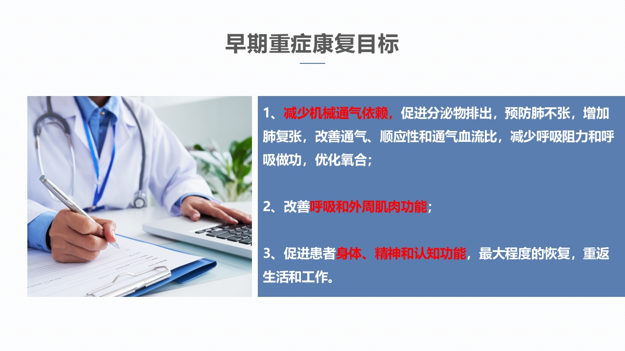 ICU早期重症康复PPT课件3
