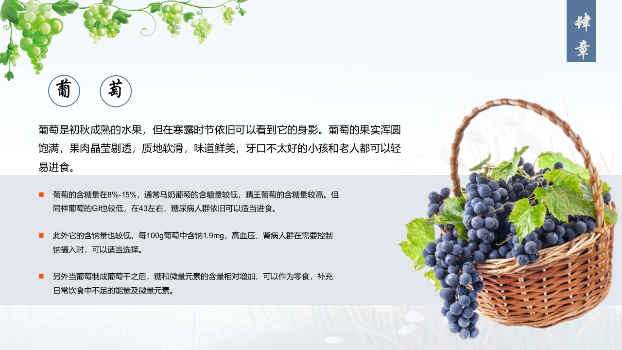 蓝色插画风深秋寒露谈养生PPT21