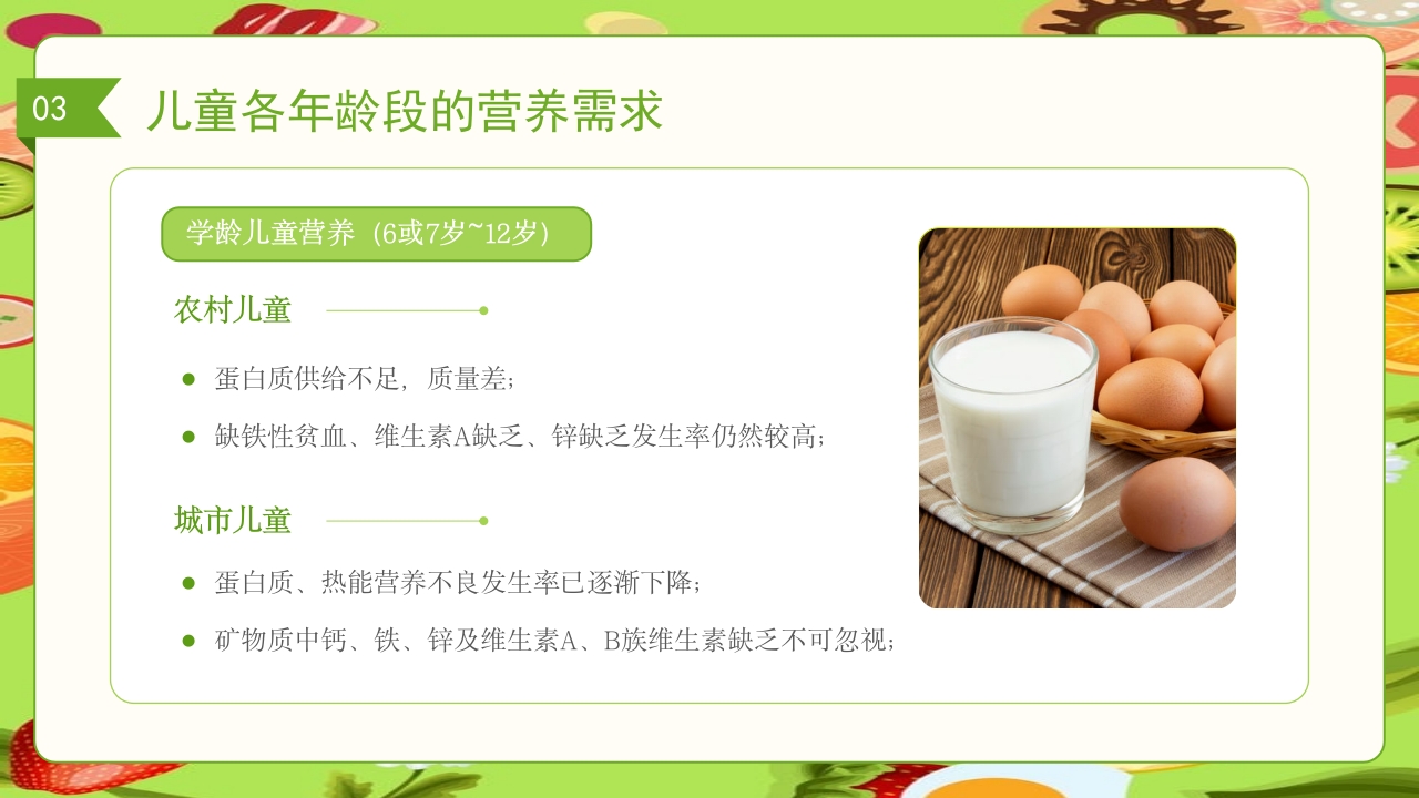 儿童膳食营养健康饮食知识培训PPT课件29