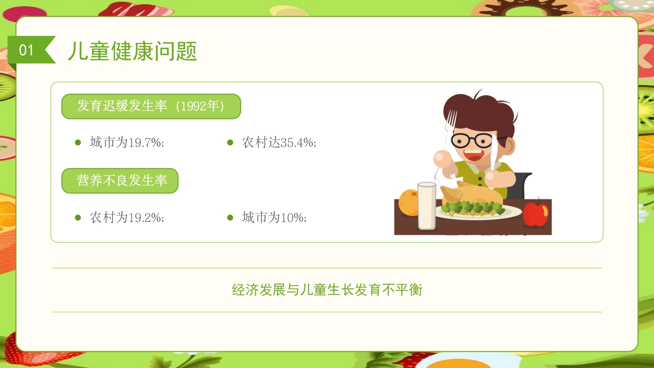 儿童膳食营养健康饮食知识培训PPT课件4