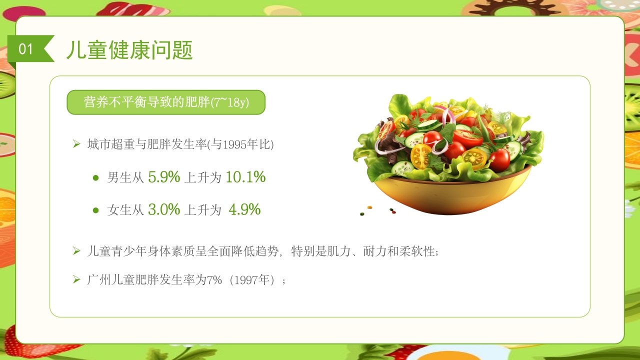 儿童膳食营养健康饮食知识培训PPT课件5
