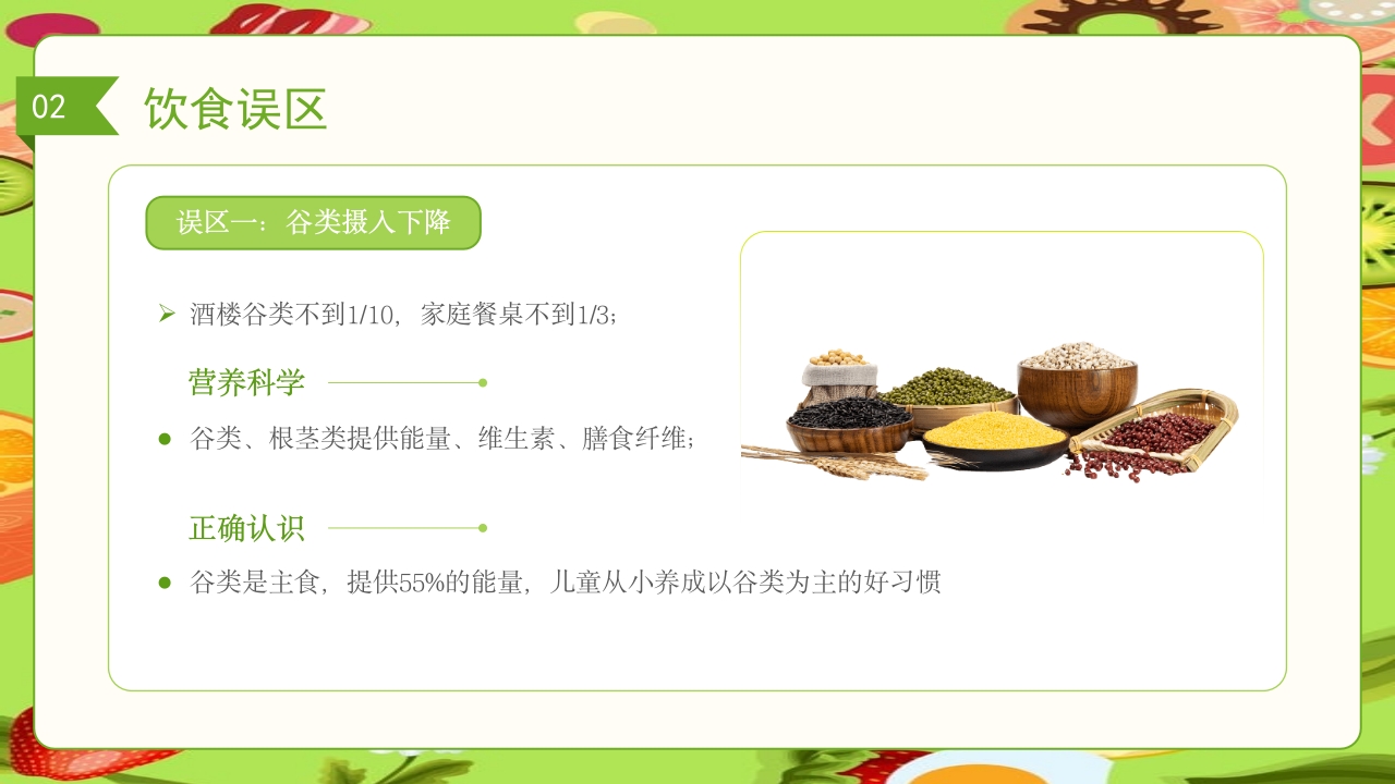 儿童膳食营养健康饮食知识培训PPT课件9