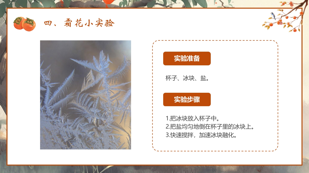 “时逢霜降至童趣满深秋”霜降节气介绍PPT课件18