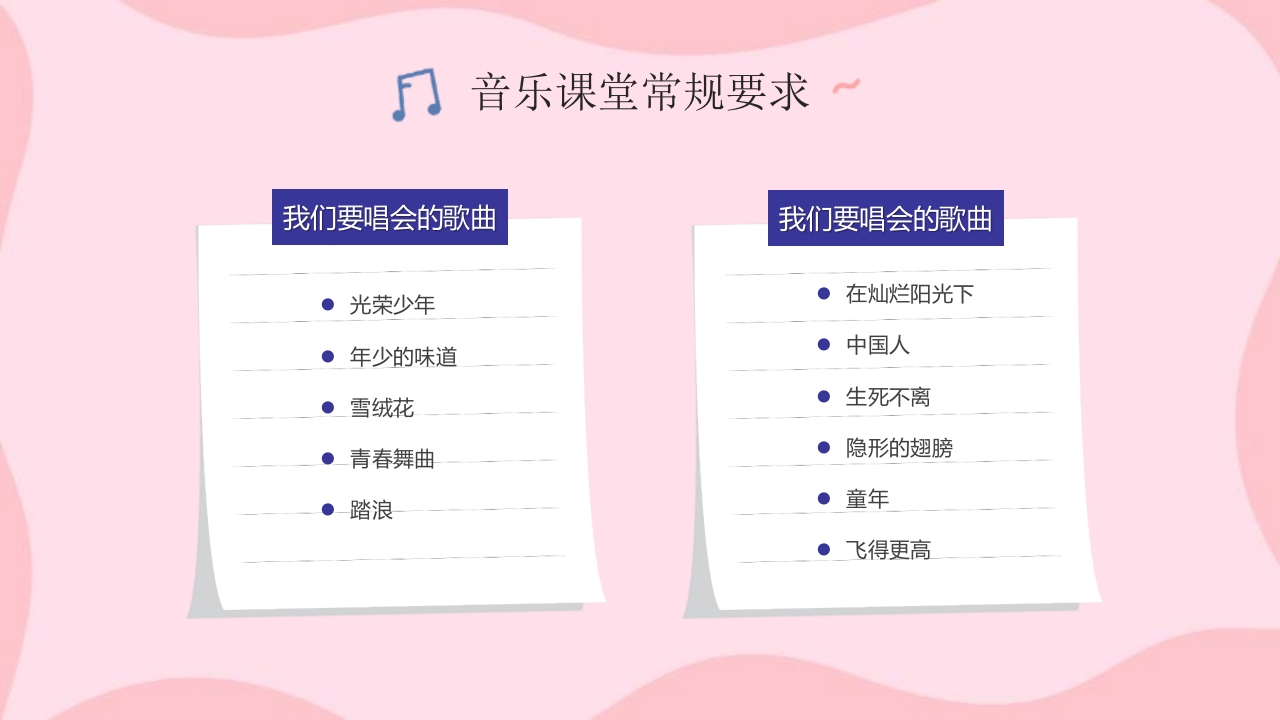 卡通音乐开学第一课乘着音乐的翅膀音乐课件PPT课件5