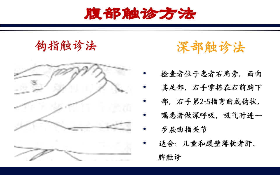 《腹部触诊》诊断学PPT课件11