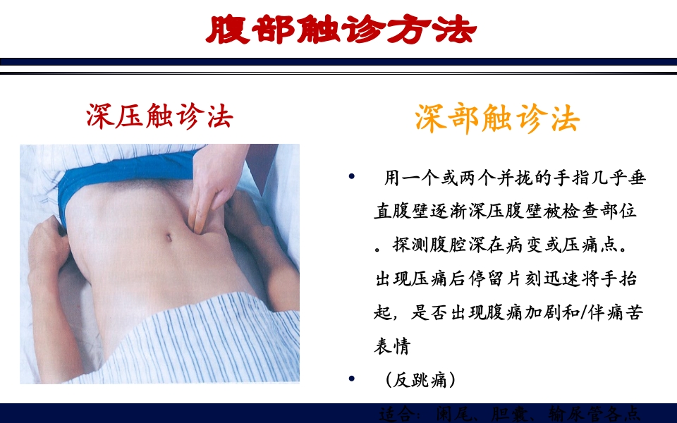 《腹部触诊》诊断学PPT课件9